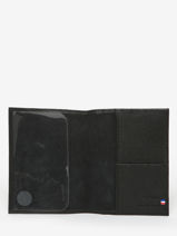 Étui Passeport Madras Cuir Etrier Noir madras EMAD025-vue-porte
