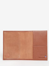Étui Passeport Madras Cuir Etrier Marron madras EMAD025-vue-porte