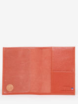 Étui Passeport Madras Cuir Etrier Orange madras EMAD025-vue-porte