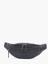 Belt Bag Foulonné Leather Etrier Blue foulonne EFOU722M