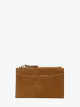 Porte-cartes Cavalier Nubuck Cuir Etrier Marron cavalier nubuck ECAN094M