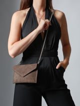 Pochette De Soire M Paddock Cuir Etrier Marron paddock TLOS1670-vue-porte