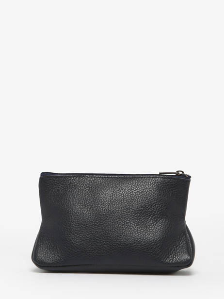 Pouch Madras Leather Etrier Blue madras EMAD853 other view 2