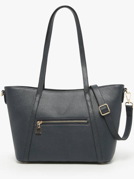Sac PortÃ© Ã©paule S Tradition Cuir Etrier Bleu tradition ETRA060S vue secondaire 4
