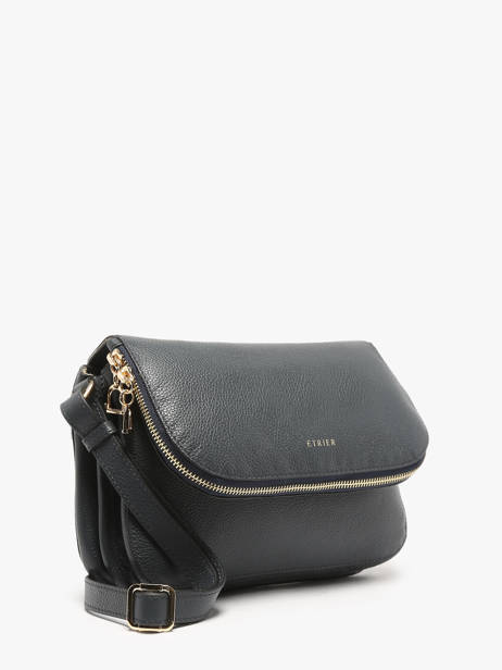 Sac BandouliÃ¨re M Tradition Cuir Etrier Bleu tradition ETRA059M vue secondaire 2