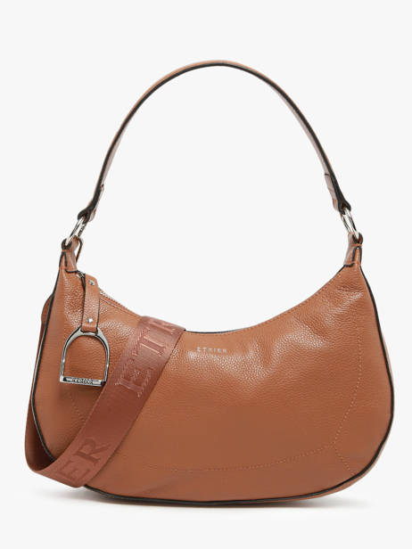 Sac PortÃ© Ã©paule M Altesse Cuir Etrier Marron altesse EALT017M