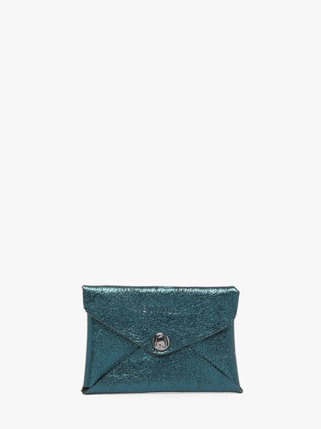 Porte-cartes Etincelle IrisÃ©e Cuir Etrier Vert etincelle irisee EETI5003