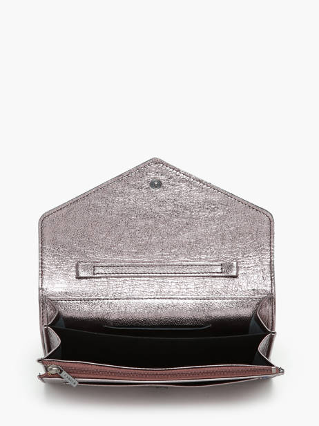 Wallet Etincelle Irisée Leather Etrier Silver etincelle irisee EETI5008 other view 1