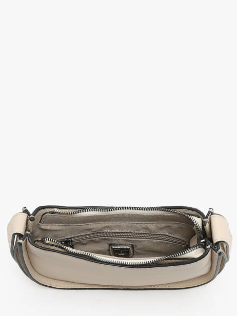 Sac BandouliÃ¨re Foudre Cuir Etrier Beige foudre EFOD089S vue secondaire 3