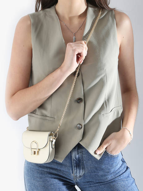 Sac BandouliÃ¨re Altair Cuir Etrier Beige altair EALA081X vue secondaire 1