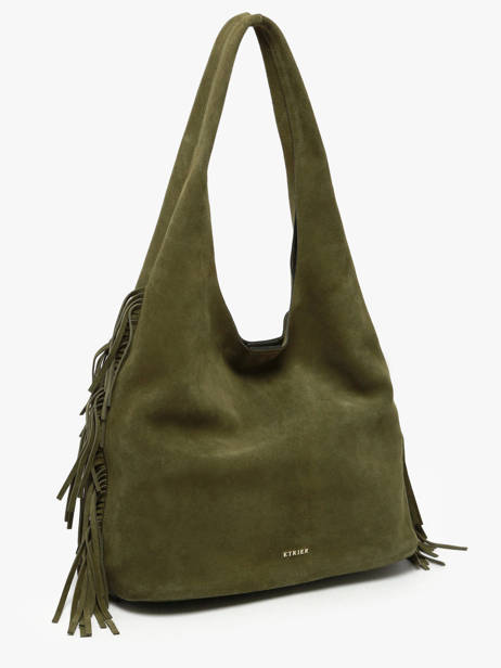 Sac Porté épaule L Country Cuir Etrier Vert country ECOU154L vue secondaire 2