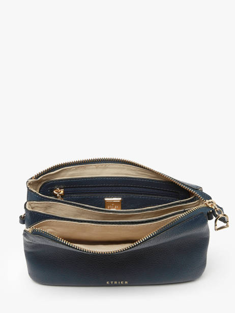 Sac Bandoulière Tradition Cuir Etrier Bleu tradition ETRA0143 vue secondaire 3