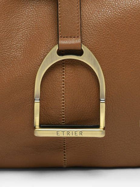 Sac Porté épaule M Etalon Cuir Etrier Beige etalon EETA197M vue secondaire 5